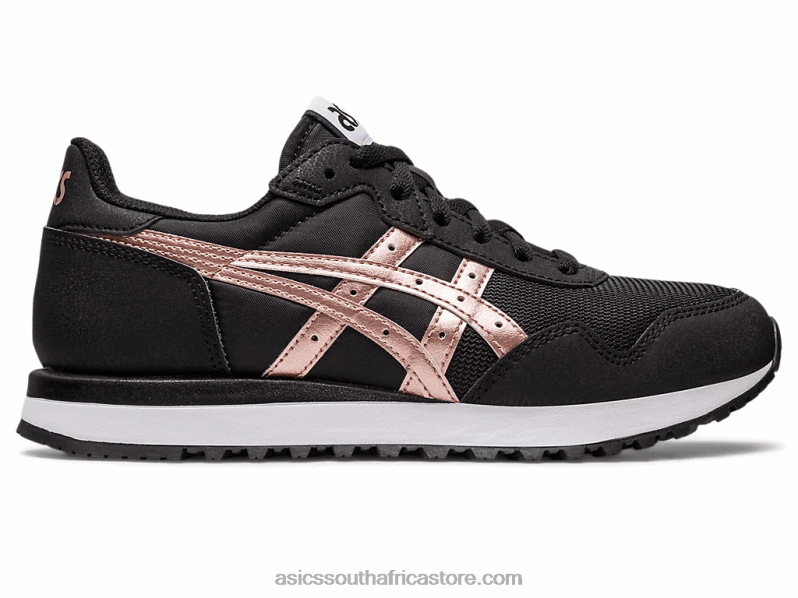 Women Asics Tiger Runner II LH4X02290 Black/Rose Gold