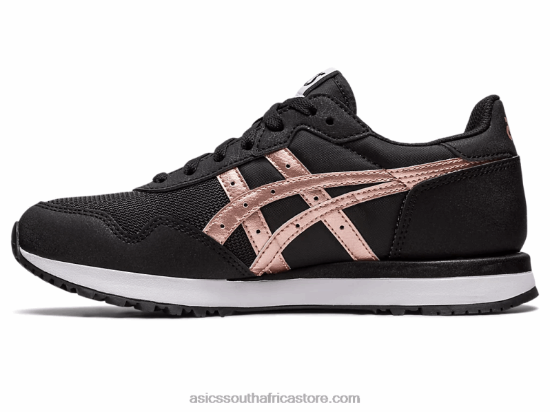 Women Asics Tiger Runner II LH4X02290 Black/Rose Gold