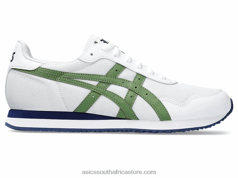 Women Asics Tiger Runner LH4X0208 White/Cedar Green