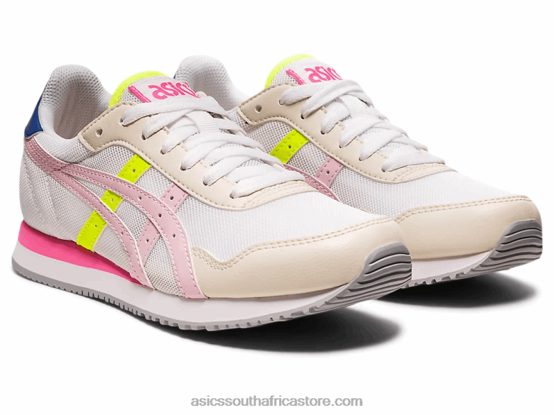 Women Asics Tiger Runner LH4X03141 White/Cotton Candy