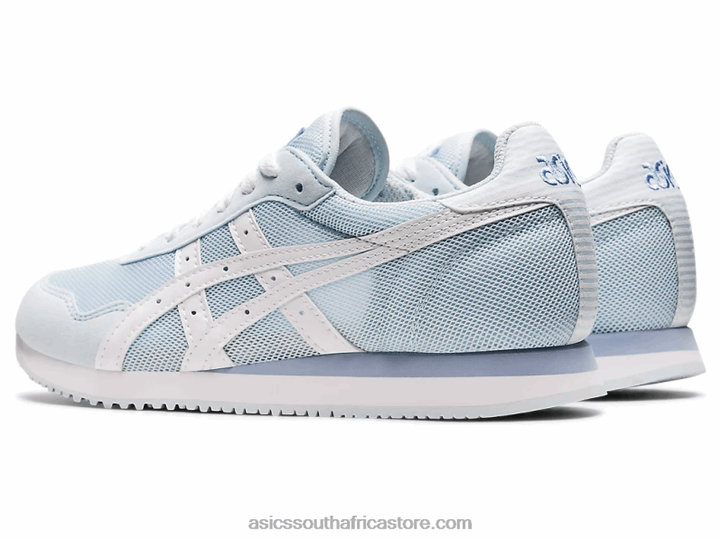 Women Asics Tiger Runner LH4X03196 Sky/White