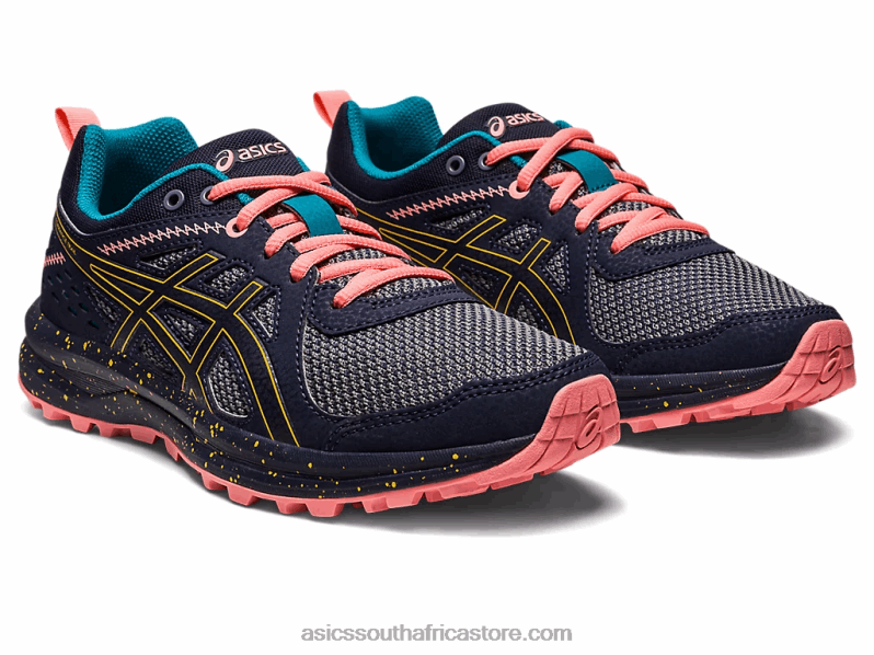 Women Asics Torrance Trail LH4X02871 Metropolis/Citrus