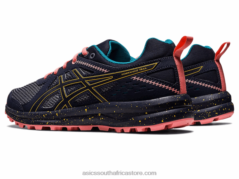 Women Asics Torrance Trail LH4X02871 Metropolis/Citrus