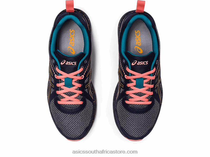 Women Asics Torrance Trail LH4X02871 Metropolis/Citrus