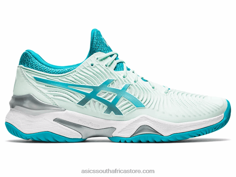 Women Asics Court FF 2 LH4X04146 Bio Mint/Lagoon