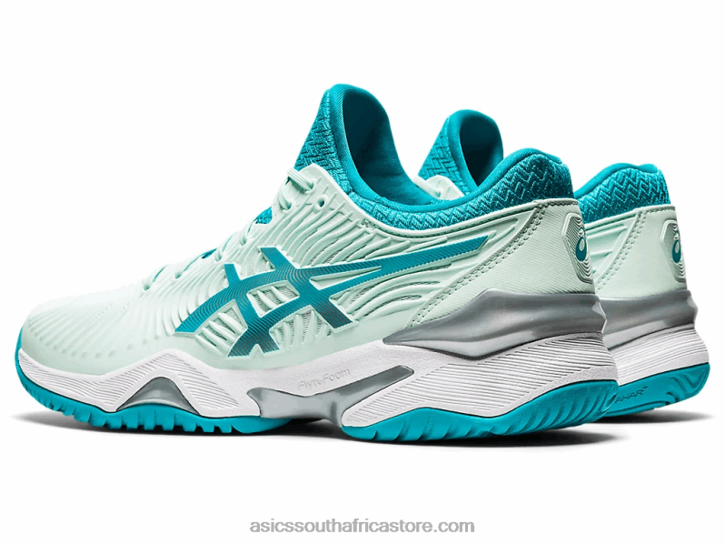 Women Asics Court FF 2 LH4X04146 Bio Mint/Lagoon
