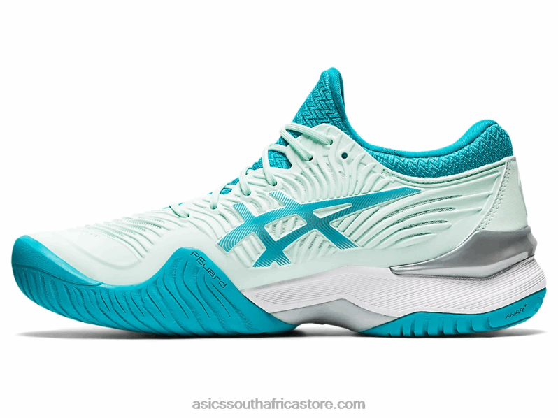 Women Asics Court FF 2 LH4X04146 Bio Mint/Lagoon