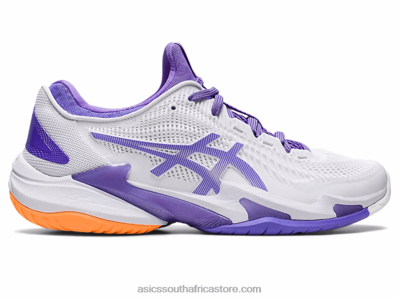 Women Asics Court FF 3 LH4X02387 White/Amethyst