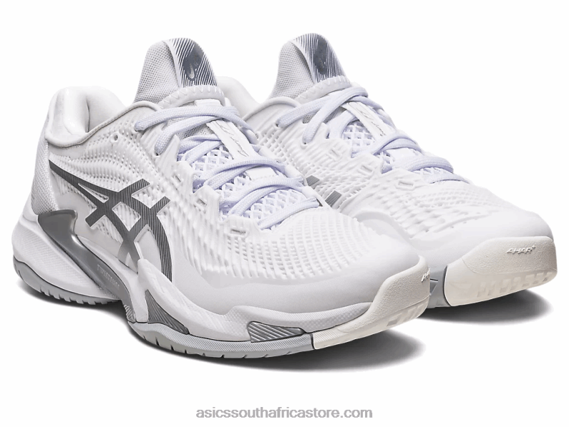 Women Asics Court FF 3 LH4X02587 White/Pure Silver