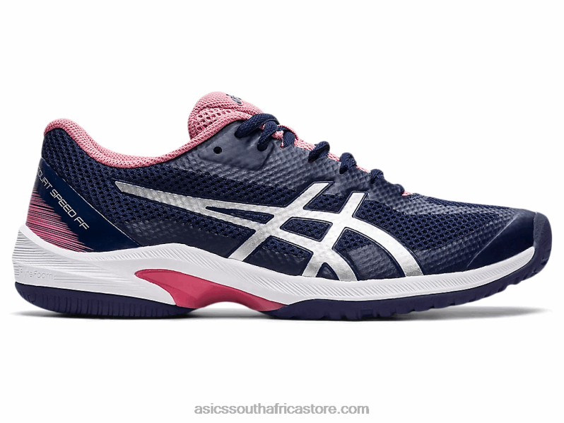 Women Asics Court Speed FF LH4X03511 Peacoat/Pure Silver
