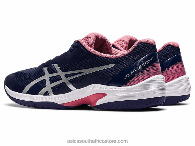 Women Asics Court Speed FF LH4X03511 Peacoat/Pure Silver