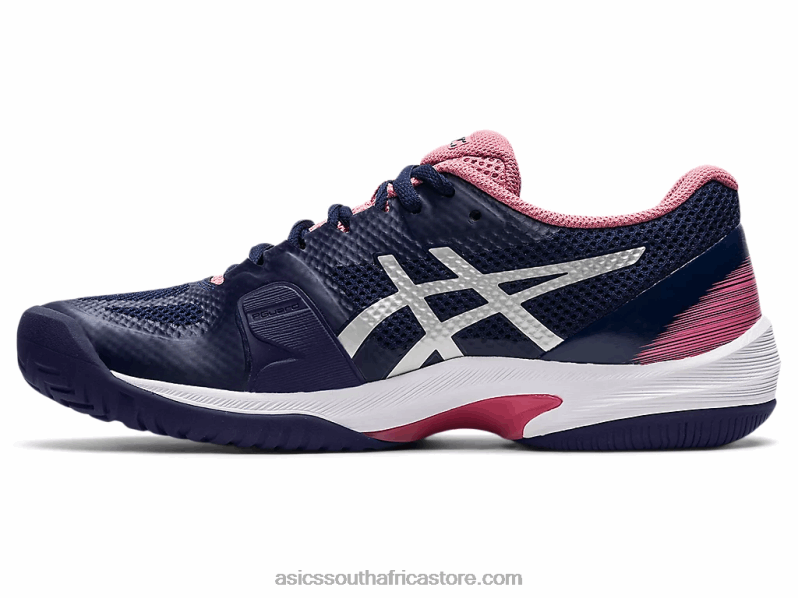 Women Asics Court Speed FF LH4X03511 Peacoat/Pure Silver