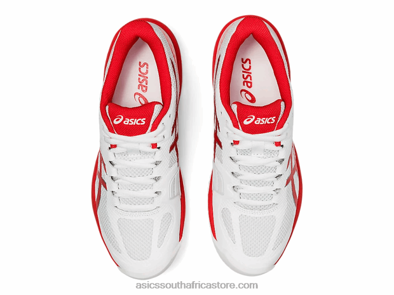 Women Asics Court Speed FF LH4X04102 White/Fiery Red