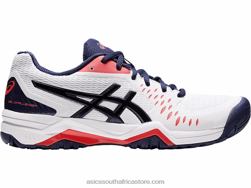 Women Asics Gel-Challenger 12 LH4X04187 White/Peacoat