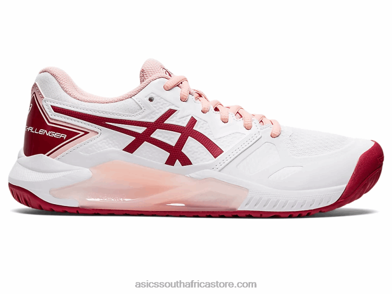 Women Asics Gel-Challenger 13 LH4X02720 White/Cranberry