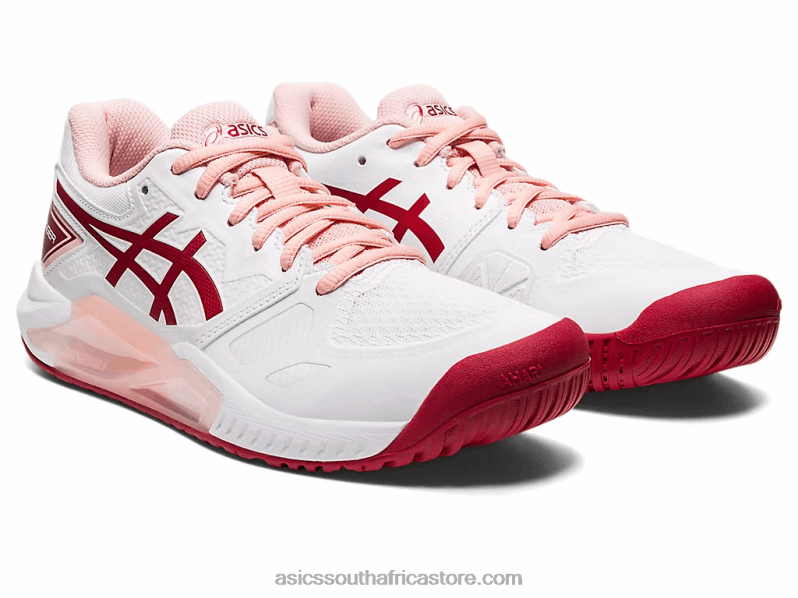 Women Asics Gel-Challenger 13 LH4X02720 White/Cranberry