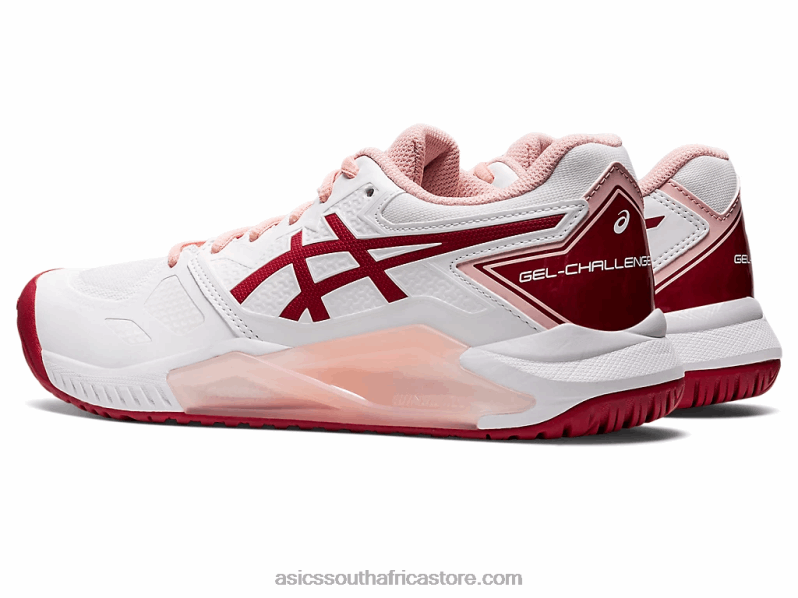 Women Asics Gel-Challenger 13 LH4X02720 White/Cranberry