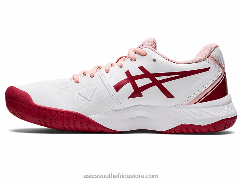 Women Asics Gel-Challenger 13 LH4X02720 White/Cranberry
