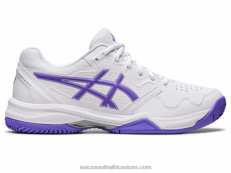 Women Asics Gel-Dedicate 7 Clay LH4X02541 White/Amethyst
