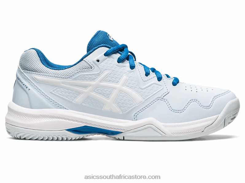 Women Asics Gel-Dedicate 7 Clay LH4X02544 Sky/White