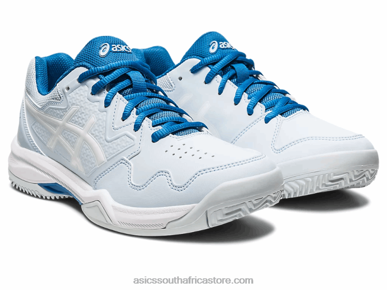 Women Asics Gel-Dedicate 7 Clay LH4X02544 Sky/White