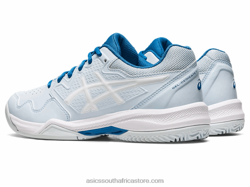Women Asics Gel-Dedicate 7 Clay LH4X02544 Sky/White