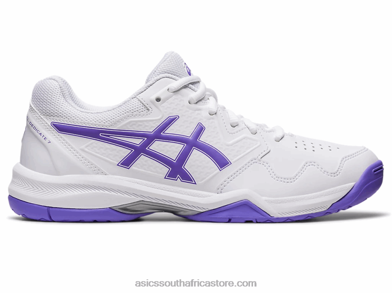 Women Asics Gel-Dedicate 7 LH4X02462 White/Amethyst