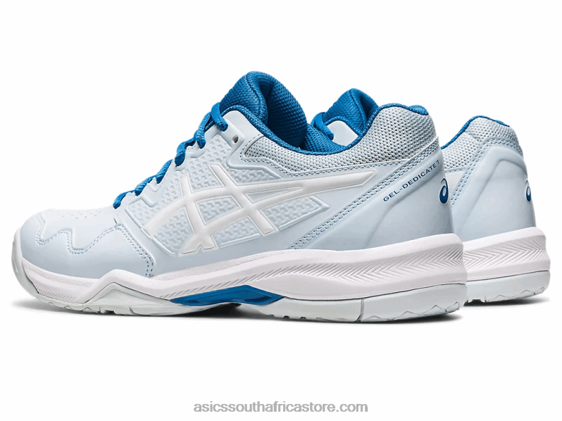 Women Asics Gel-Dedicate 7 LH4X02491 Sky/White