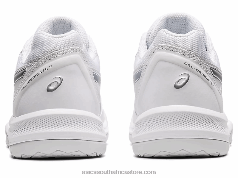 Women Asics Gel-Dedicate 7 LH4X03768 White/Pure Silver