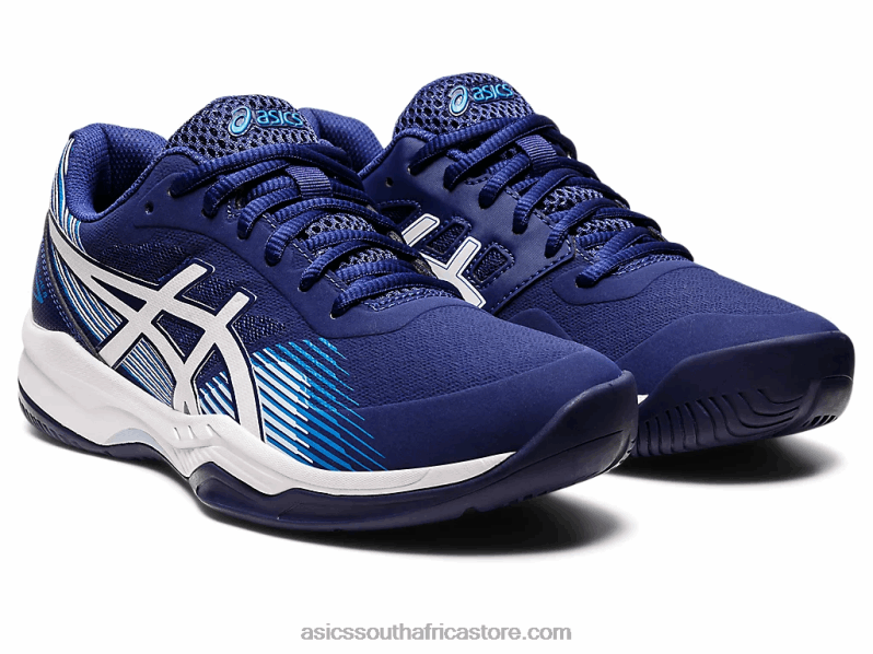 Women Asics Gel-Game 8 LH4X03098 Dive Blue/White
