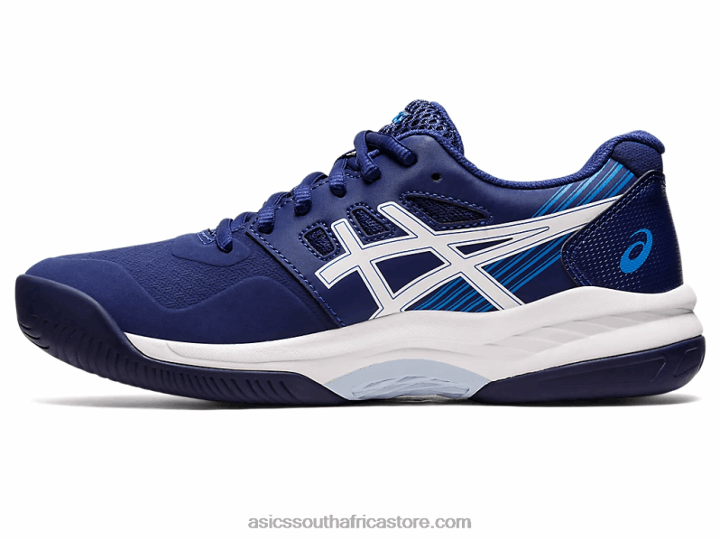 Women Asics Gel-Game 8 LH4X03098 Dive Blue/White