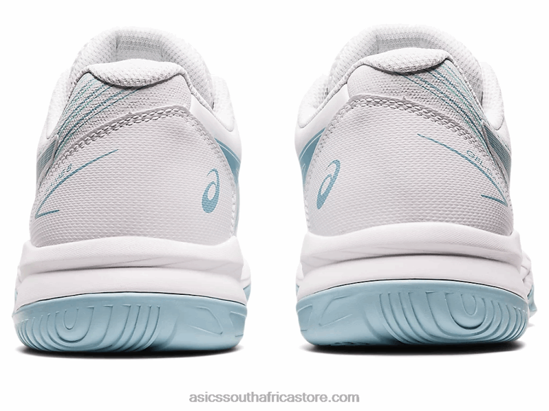 Women Asics Gel-Game 8 LH4X03192 White/Smoke Blue