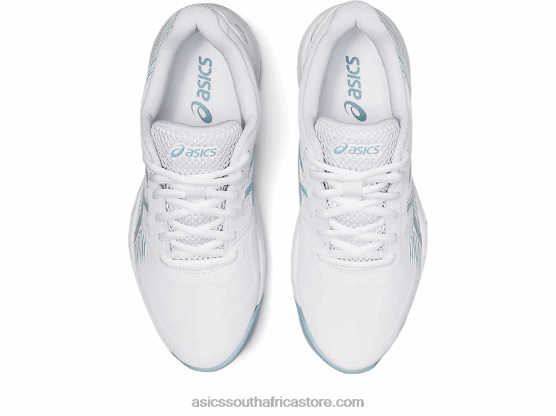 Women Asics Gel-Game 8 LH4X03192 White/Smoke Blue