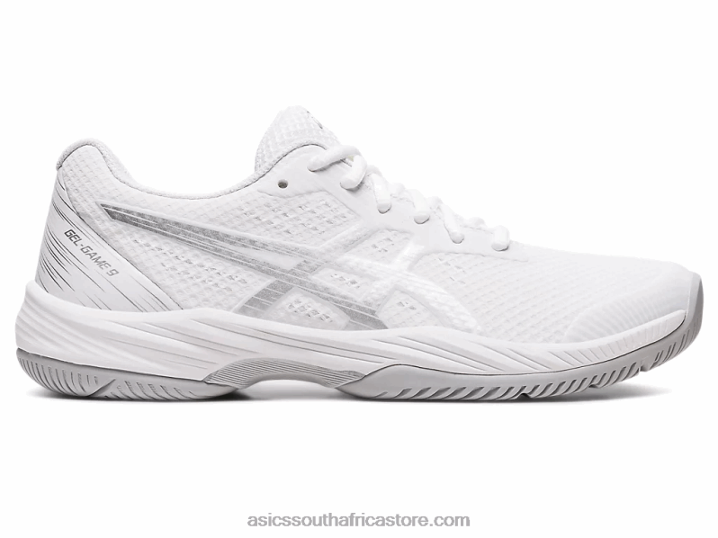 Women Asics Gel-Game 9 LH4X02417 White/Pure Silver
