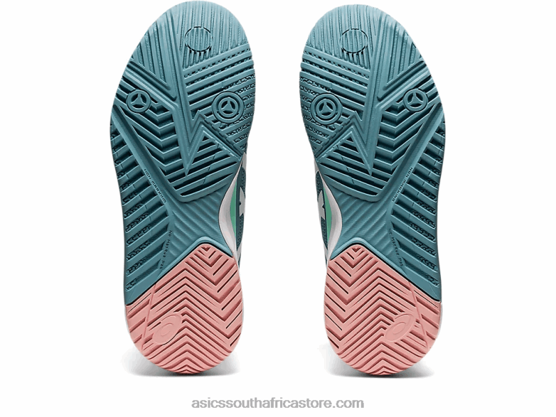 Women Asics Gel-Resolution 8 LH4X02957 Smoke Blue/White