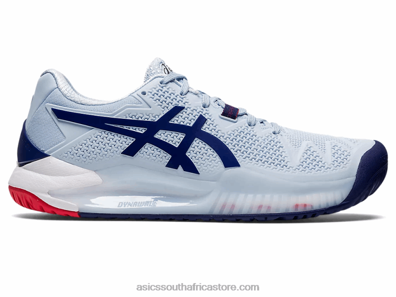 Women Asics Gel-Resolution 8 LH4X03122 Soft Sky/Dive Blue