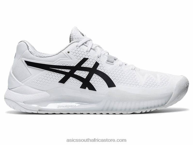Women Asics Gel-Resolution 8 LH4X04152 White/Black