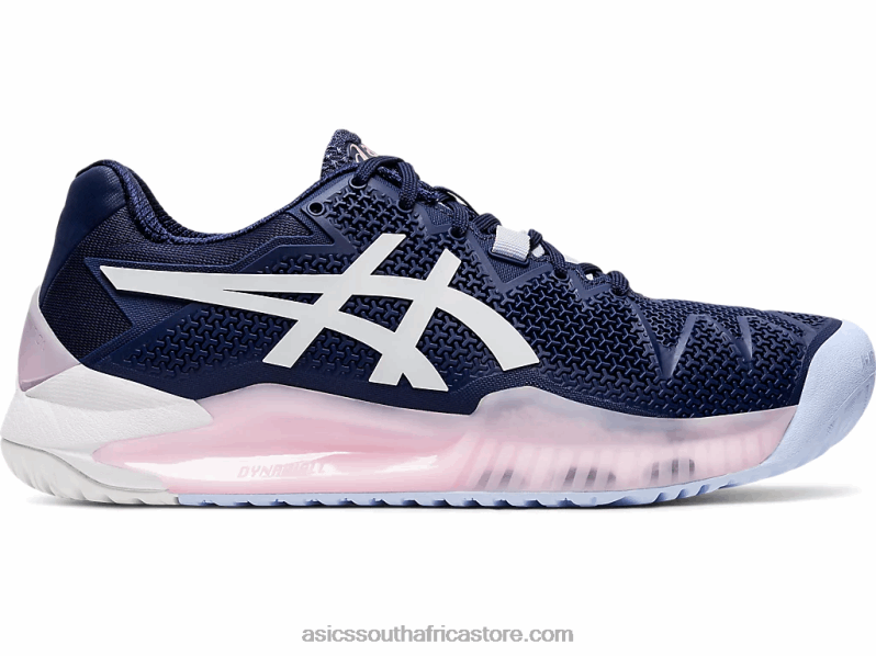 Women Asics Gel-Resolution 8 LH4X04185 Peacoat/White