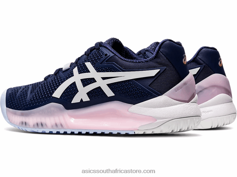 Women Asics Gel-Resolution 8 LH4X04185 Peacoat/White
