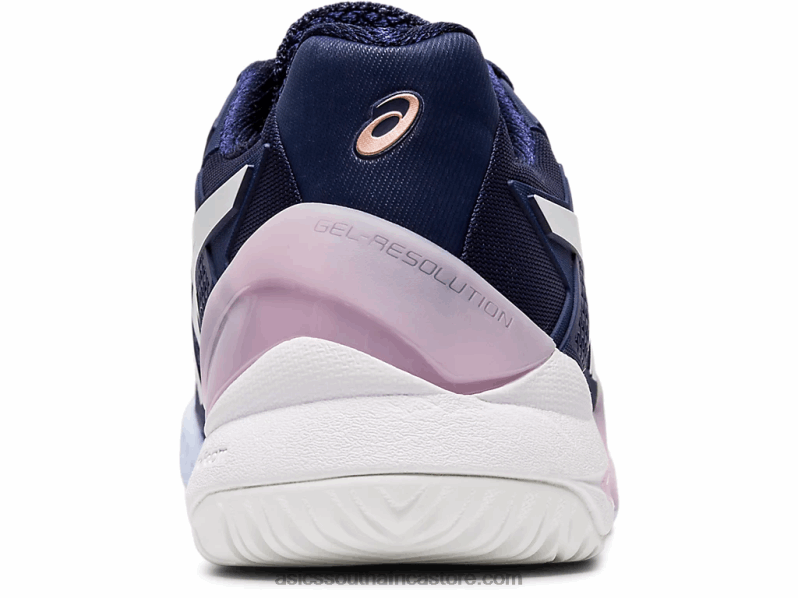 Women Asics Gel-Resolution 8 LH4X04185 Peacoat/White