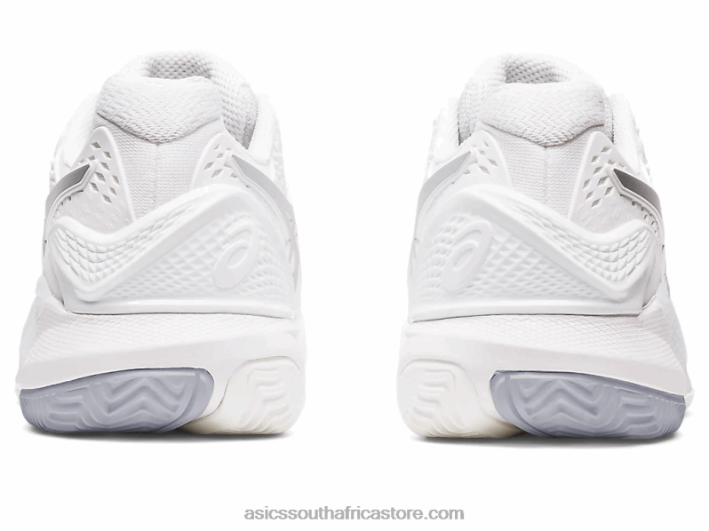 Women Asics Gel-Resolution 9 Clay LH4X02459 White/Pure Silver