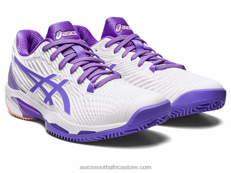 Women Asics Solution Speed FF 2 Clay LH4X02551 White/Amethyst