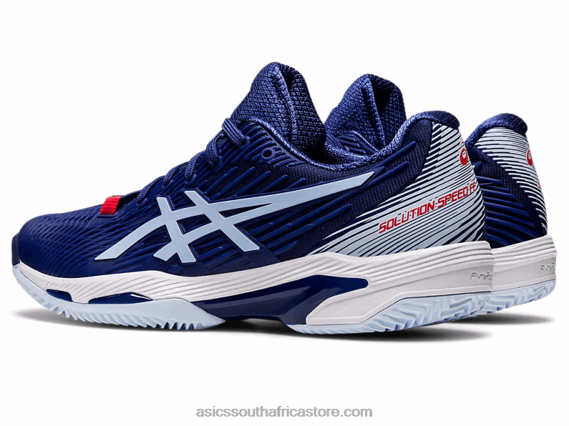 Women Asics Solution Speed FF 2 Clay LH4X03018 Dive Blue/Soft Sky