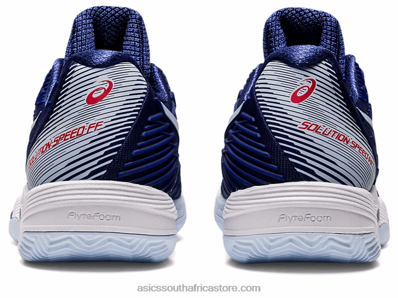 Women Asics Solution Speed FF 2 Clay LH4X03018 Dive Blue/Soft Sky