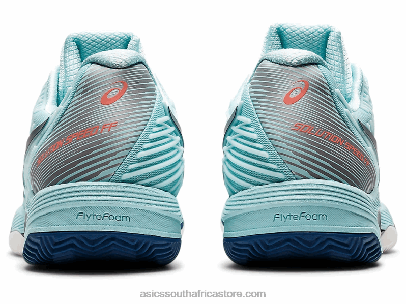 Women Asics Solution Speed FF 2 Clay LH4X03600 Clear Blue/Light Indigo