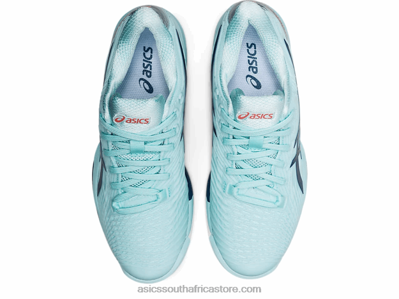 Women Asics Solution Speed FF 2 Clay LH4X03600 Clear Blue/Light Indigo