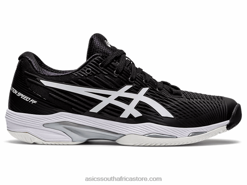 Women Asics Solution Speed FF 2 LH4X02354 Black/White