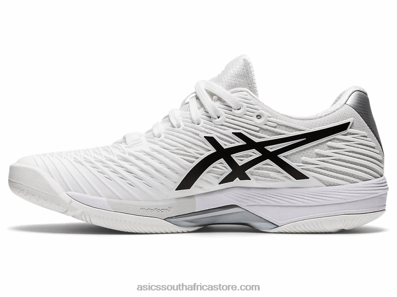 Women Asics Solution Speed FF 2 LH4X02595 White/Black