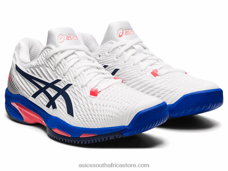 Women Asics Solution Speed FF 2 LH4X03510 White/Peacoat