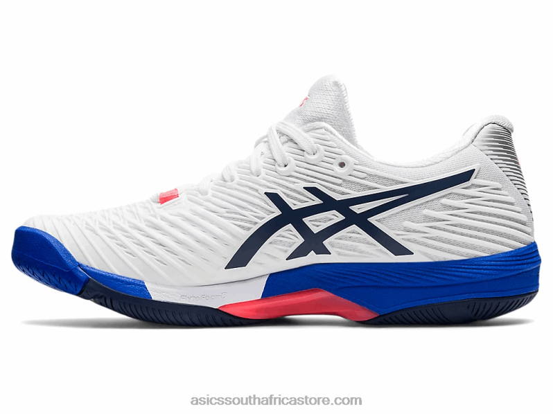 Women Asics Solution Speed FF 2 LH4X03510 White/Peacoat